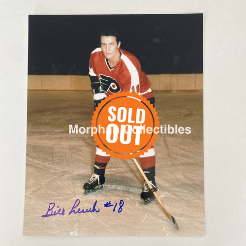 Bill Lesuk - Autographed 8X10 Photo Philadelphia Flyers