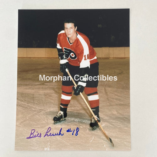 Bill Lesuk - Autographed 8X10 Photo Philadelphia Flyers