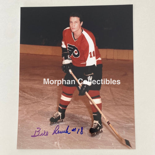 Bill Lesuk - Autographed 8X10 Photo Philadelphia Flyers
