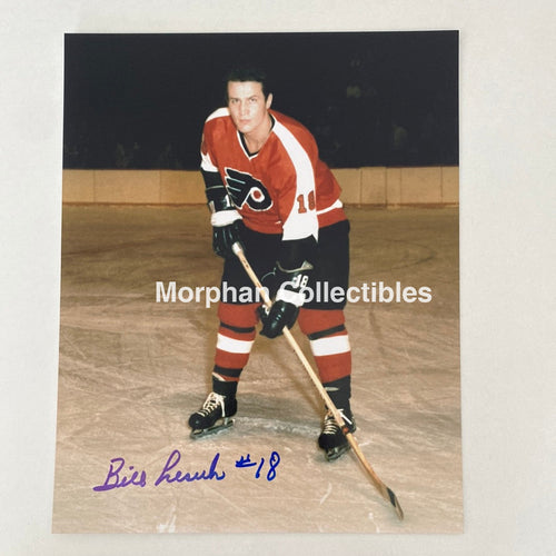 Bill Lesuk - Autographed 8X10 Photo Philadelphia Flyers