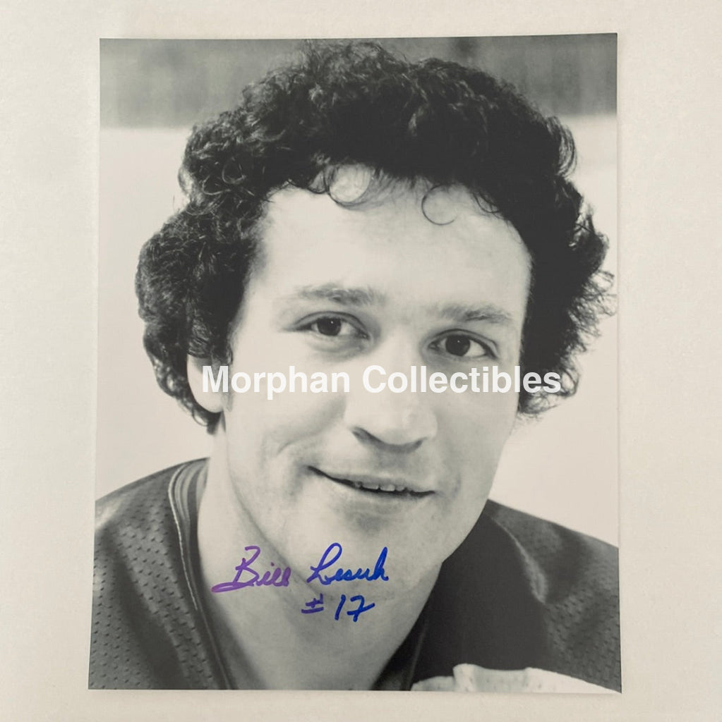 Bill Lesuk - Autographed 8X10 Photo Washington Capitals