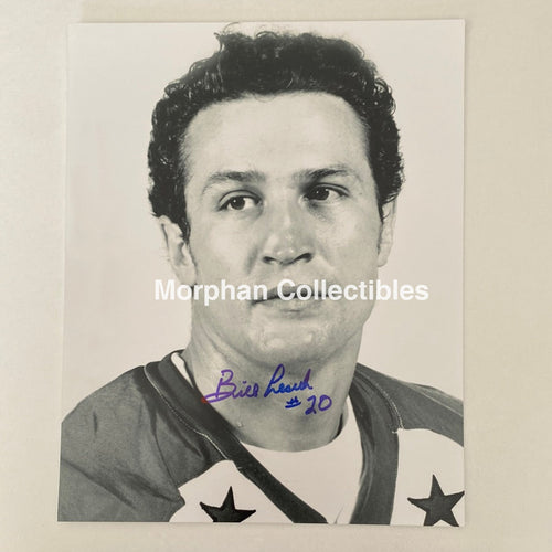 Bill Lesuk - Autographed 8X10 Photo Washington Capitals