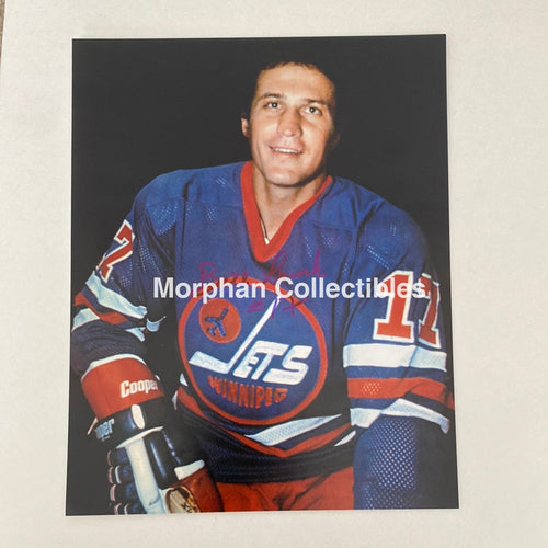 Bill Lesuk - Autographed 8X10 Photo Winnipeg Jets