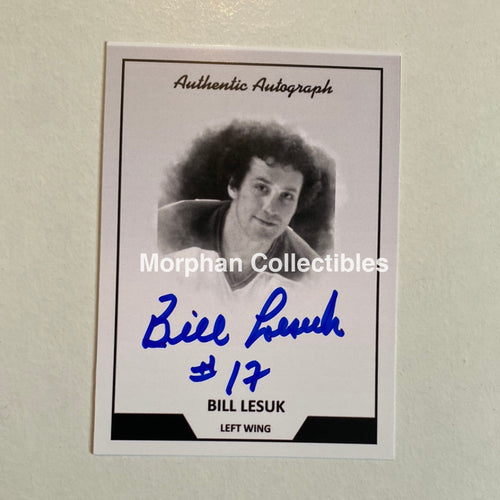 Bill Lesuk - Autographed Card Custom