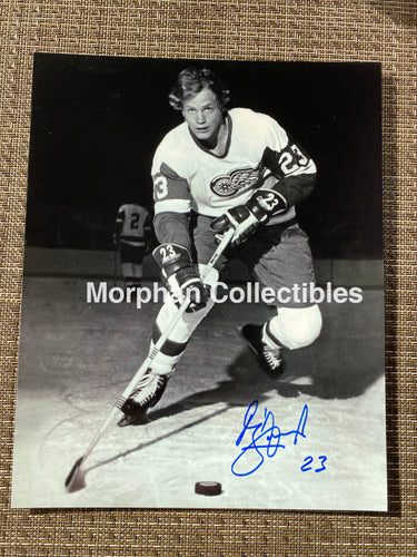 Bill Lochead - Autographed 8X10 Photo Detroit Red Wings