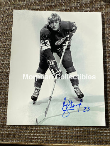 Bill Lochead - Autographed 8X10 Photo Detroit Red Wings