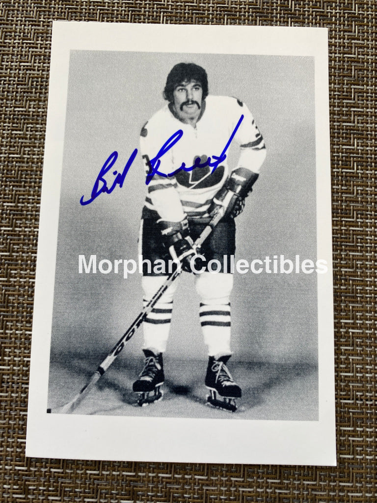 Bill Reed - Autographed 4X6 Photo Calgary Cowboys