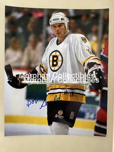 Bob Gould Autographed Boston Bruins 8X10 Photo - #4
