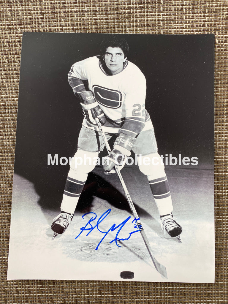 Bob Manno - Autographed 8X10 Photo Vancouver Canucks