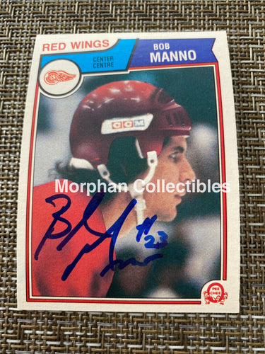Bob Manno - Autographed Card 1983/84 Opc