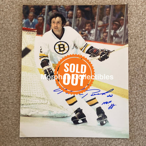 Brad Park - Autographed 8X10 Photo Boston Bruins