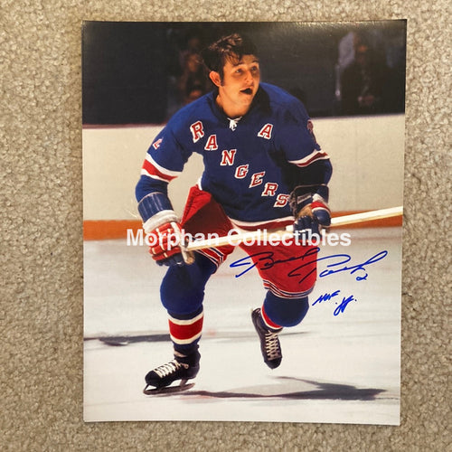 Brad Park - Autographed 8X10 Photo New York Rangers