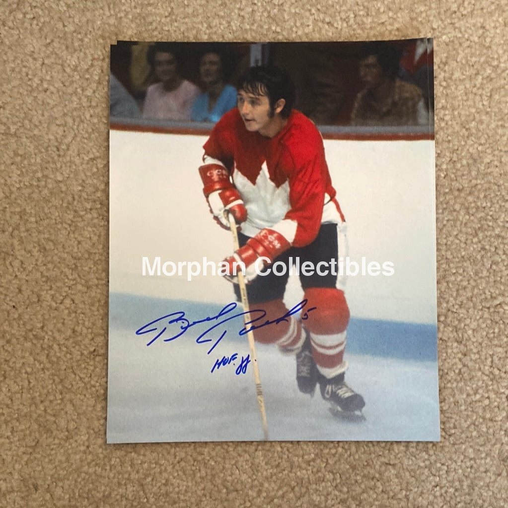 Brad Park - Autographed 8X10 Photo Team Canada