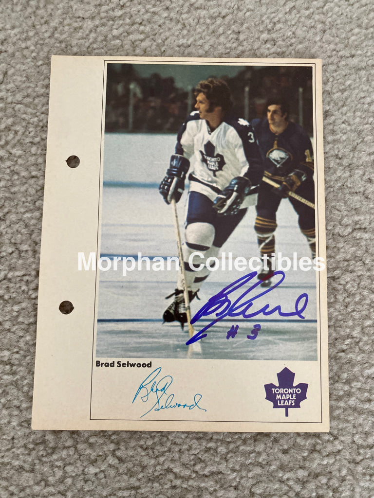 Brad Selwood - Autographed Card Toronto Sun Postcard