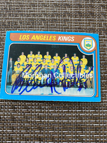 Brad Selwood/Richard Mulhern - Autographed Card 1979/80 Opc