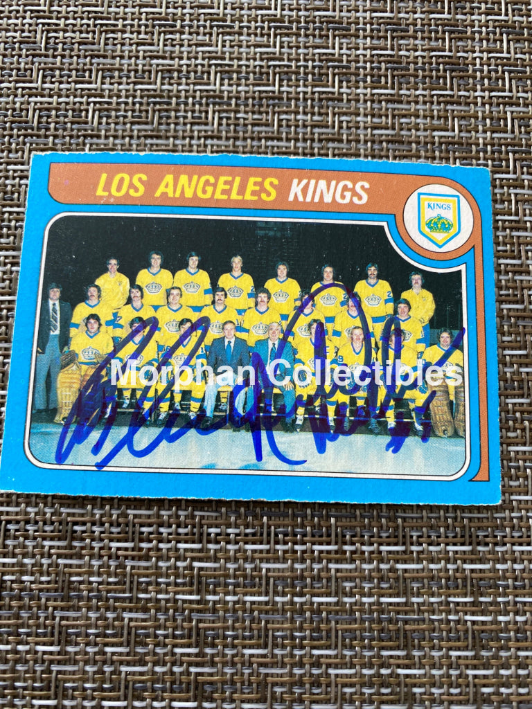 Brad Selwood/Richard Mulhern - Autographed Card 1979/80 Opc