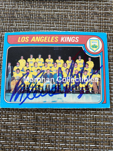 Brad Selwood/Richard Mulhern - Autographed Card 1979/80 Opc