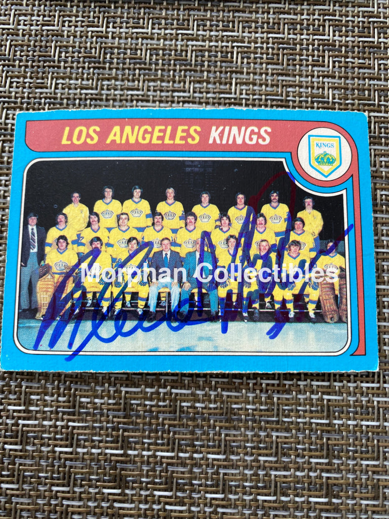 Brad Selwood/Richard Mulhern - Autographed Card 1979/80 Opc