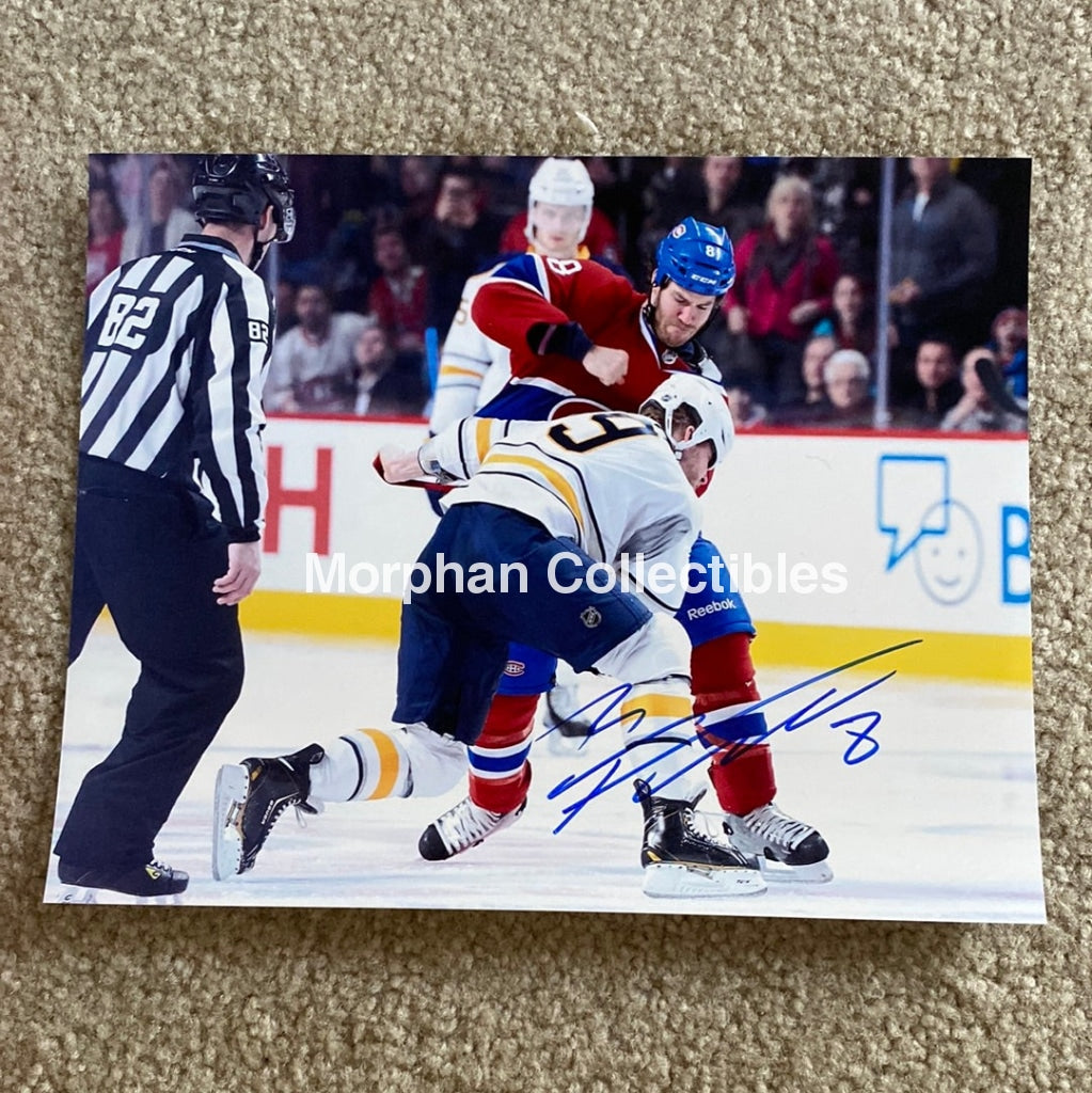 Brandon Prust - Autographed 8X10 Photo Montreal Canadiens