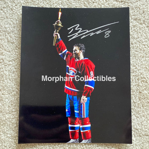 Brandon Prust - Autographed 8X10 Photo Montreal Canadiens