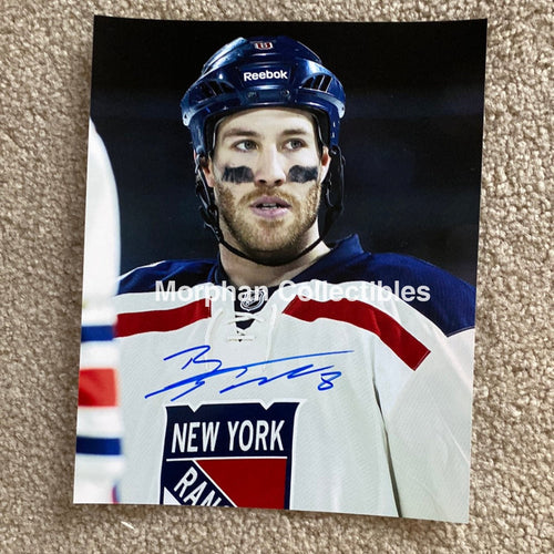 Brandon Prust - Autographed 8X10 Photo New York Rangers
