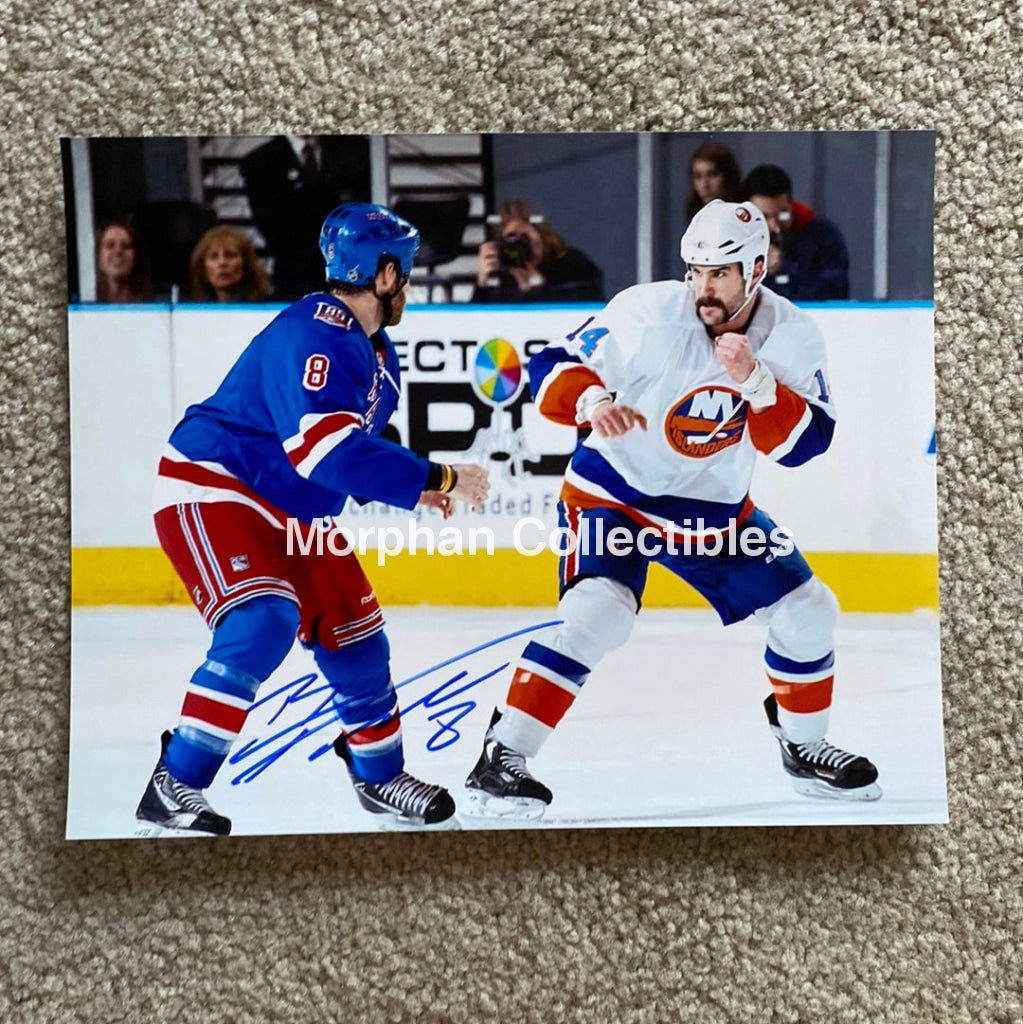 Brandon Prust - Autographed 8X10 Photo New York Rangers