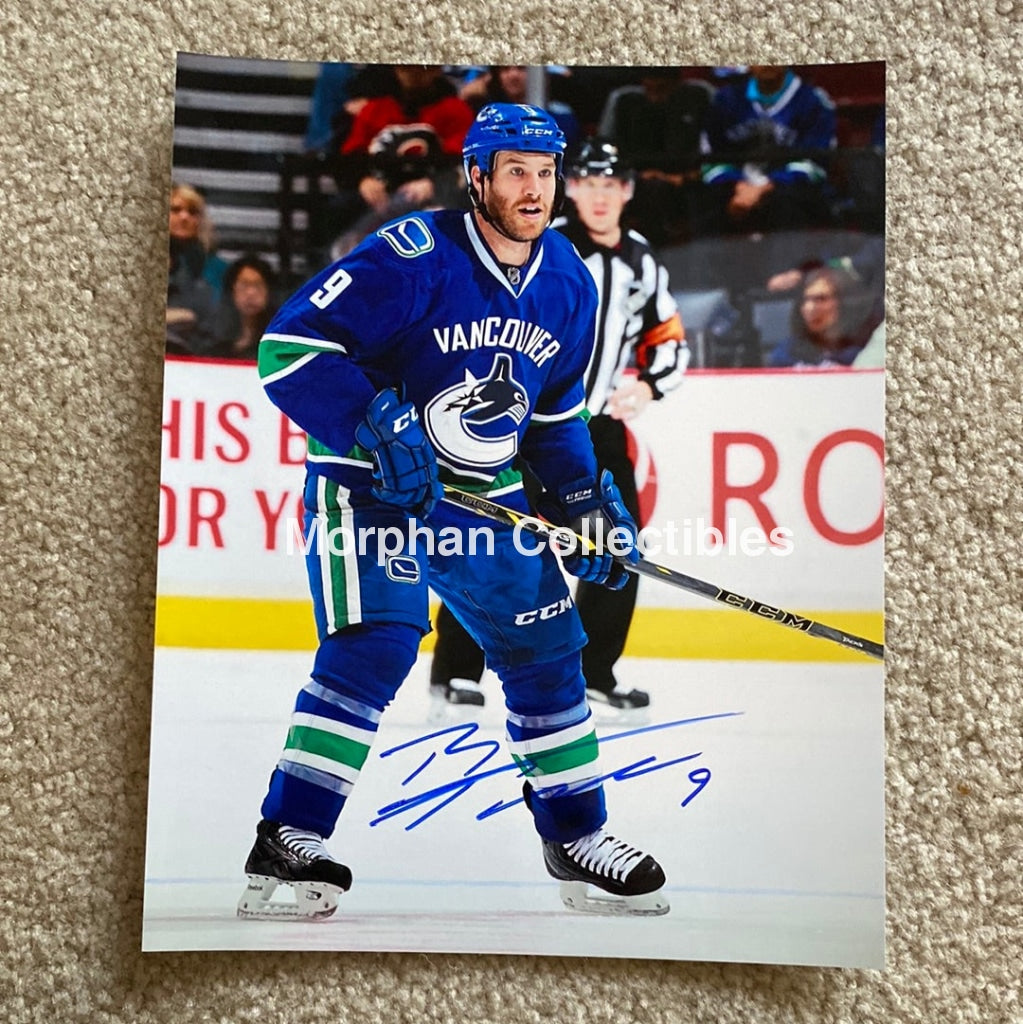 Brandon Prust - Autographed 8X10 Photo Vancouver Canucks