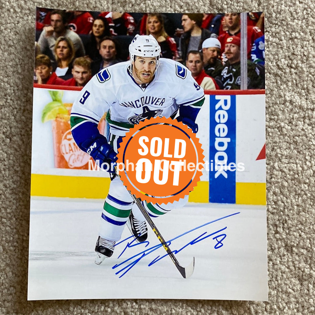 Brandon Prust - Autographed 8X10 Photo Vancouver Canucks