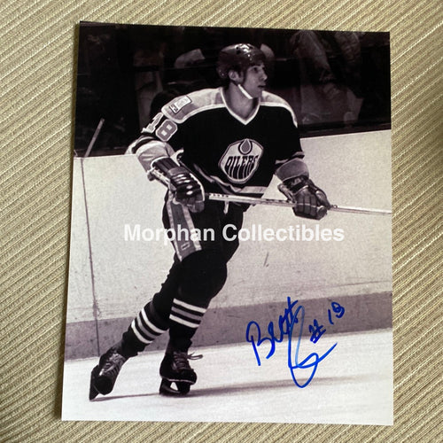 Brett Callighen - Autographed 8X10 Photo Edmonton Oilers