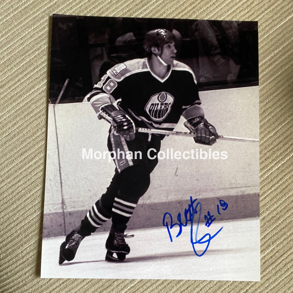 Brett Callighen - Autographed 8X10 Photo Edmonton Oilers