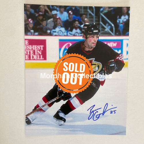Bruce Gardiner - Autographed 8X10 Photo Ottawa Senators