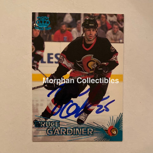 Bruce Gardiner - Autographed Card 1997 Pacific
