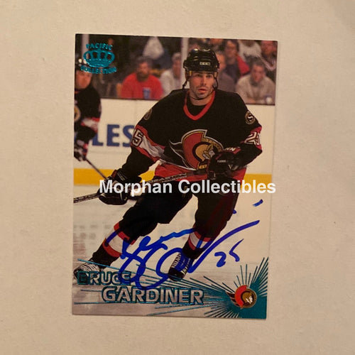 Bruce Gardiner - Autographed Card 1997 Pacific