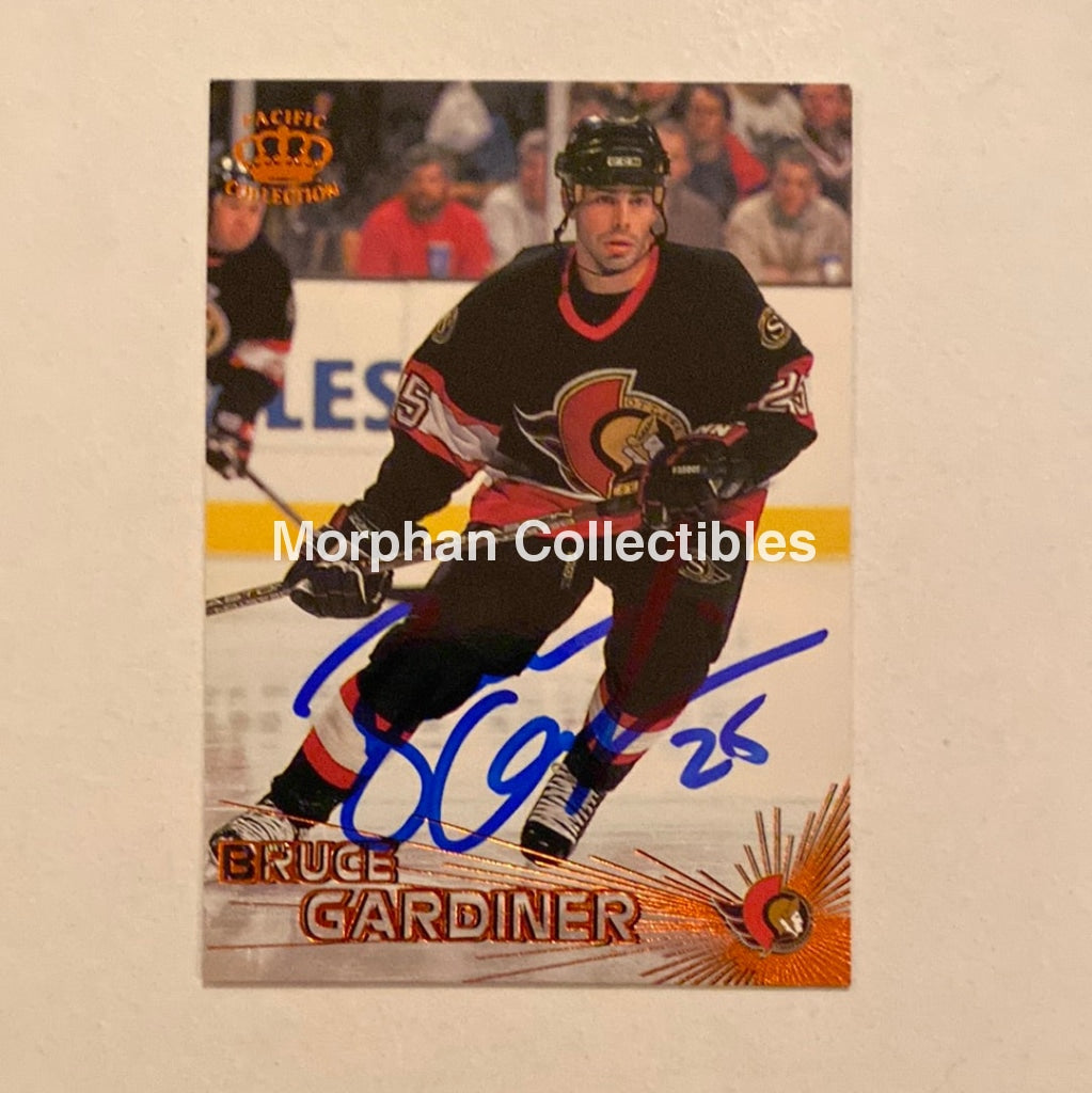 Bruce Gardiner - Autographed Card 1997 Pacific