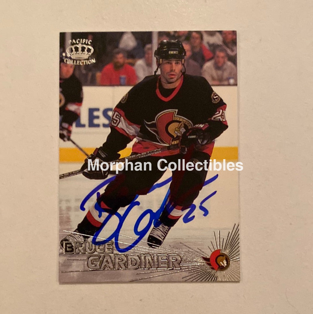 Bruce Gardiner - Autographed Card 1997 Pacific