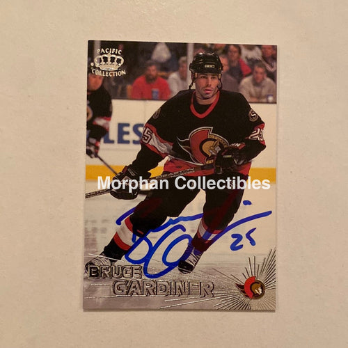 Bruce Gardiner - Autographed Card 1997 Pacific
