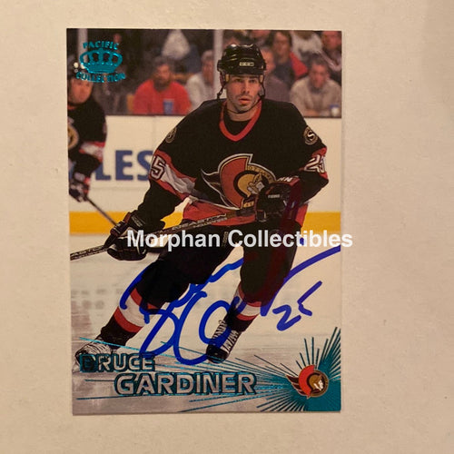 Bruce Gardiner - Autographed Card 1997 Pacific