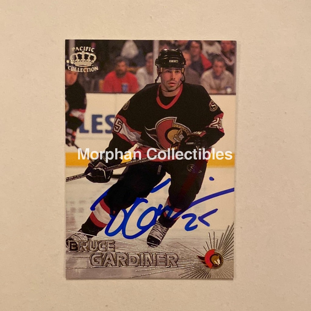 Bruce Gardiner - Autographed Card 1997 Pacific