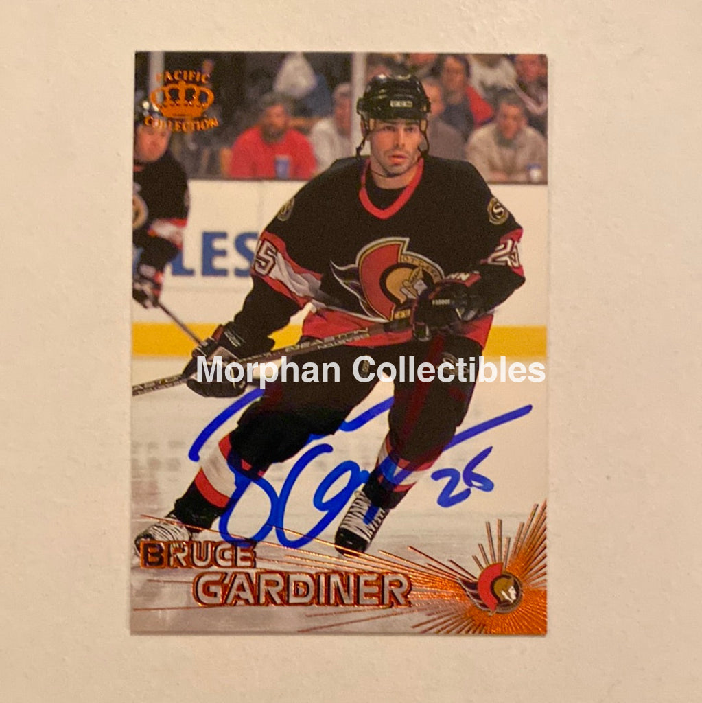 Bruce Gardiner - Autographed Card 1997 Pacific