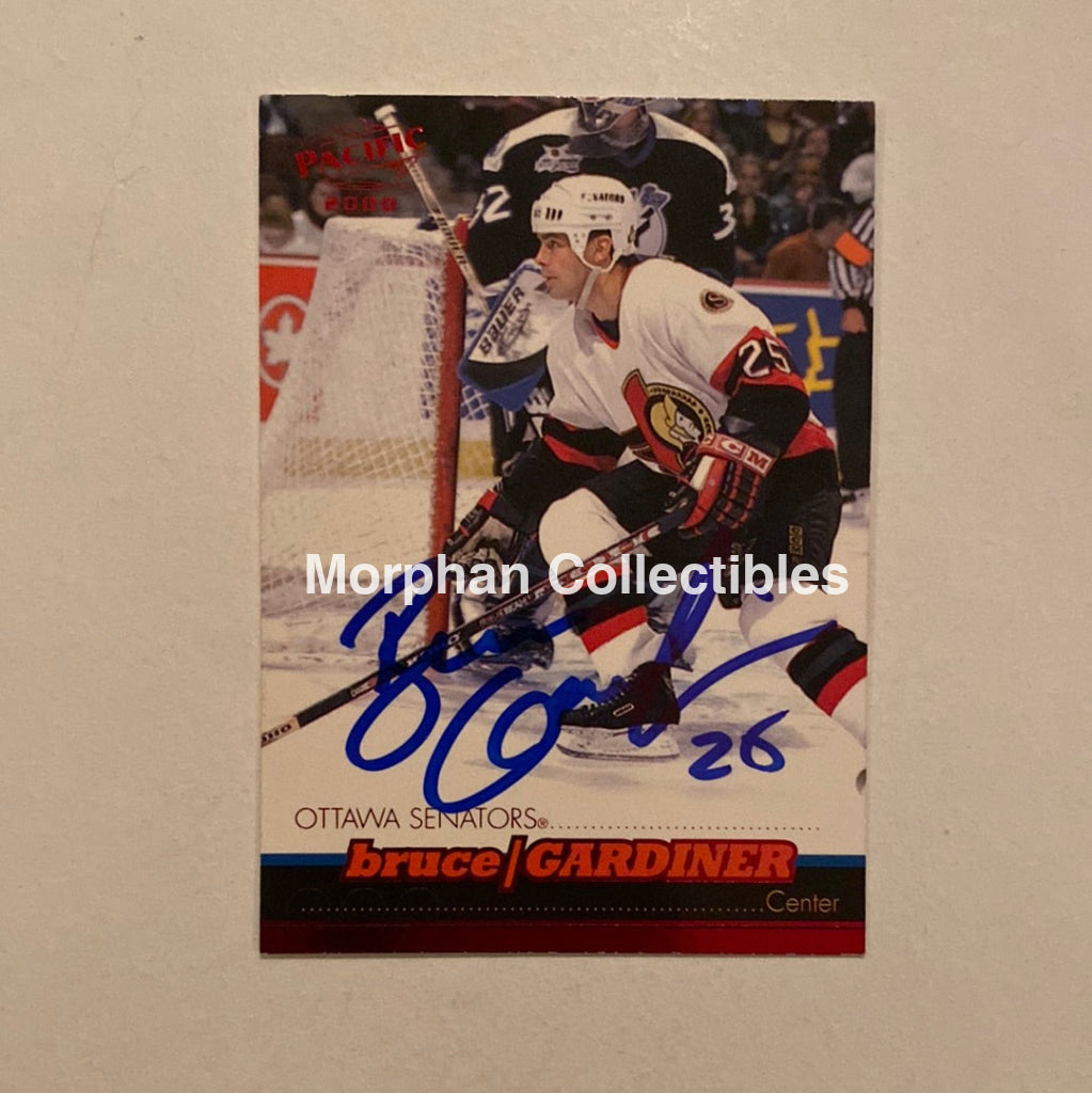Bruce Gardiner - Autographed Card 1999 Pacific