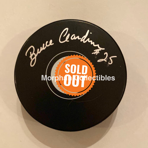 Bruce Gardiner - Autographed Puck Ottawa Senators