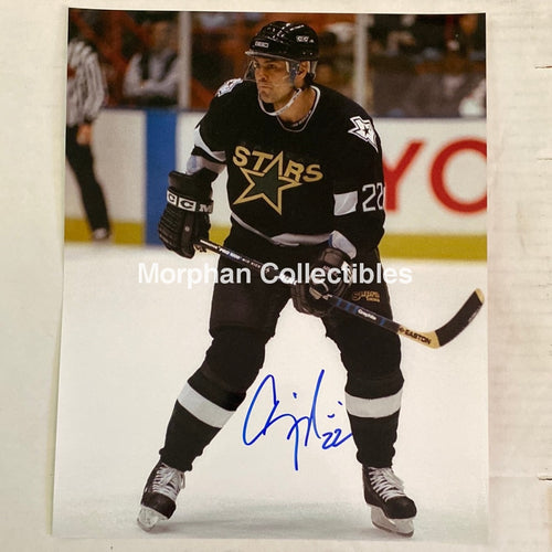 Craig Muni - Autographed Minnesota North Stars 8X10 Photo