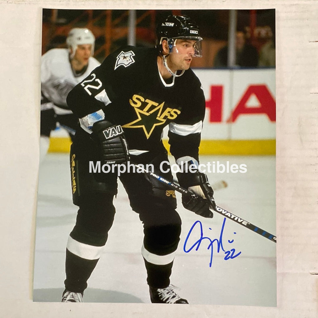 Craig Muni - Autographed Minnesota North Stars 8X10 Photo