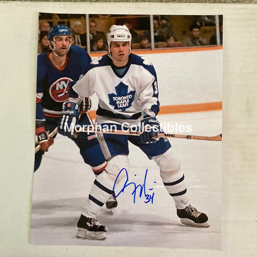 Craig Muni - Autographed Toronto Maple Leafs 8X10 Photo