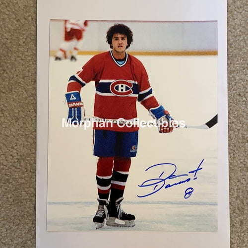 Dan Daoust- Autographed 8X10 Photo - Montreal Canadiens