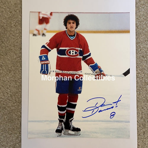 Dan Daoust- Autographed 8X10 Photo - Montreal Canadiens