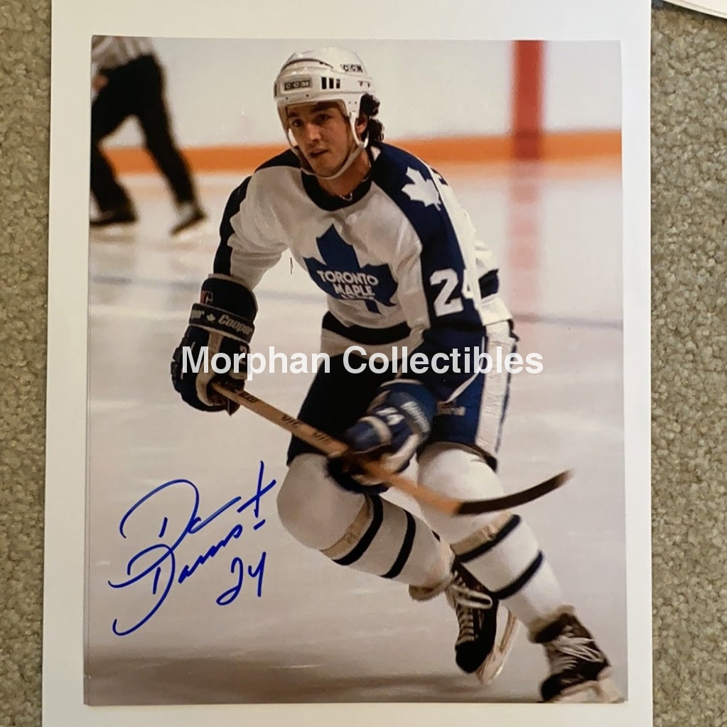 Dan Daoust- Autographed 8X10 Photo - Toronto Maple Leafs