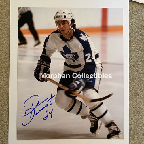 Dan Daoust- Autographed 8X10 Photo - Toronto Maple Leafs