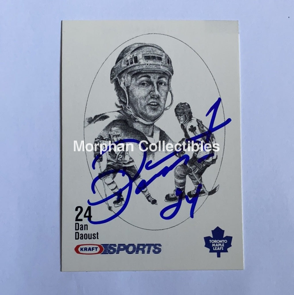 Dan Daoust - Autographed Card Kraft