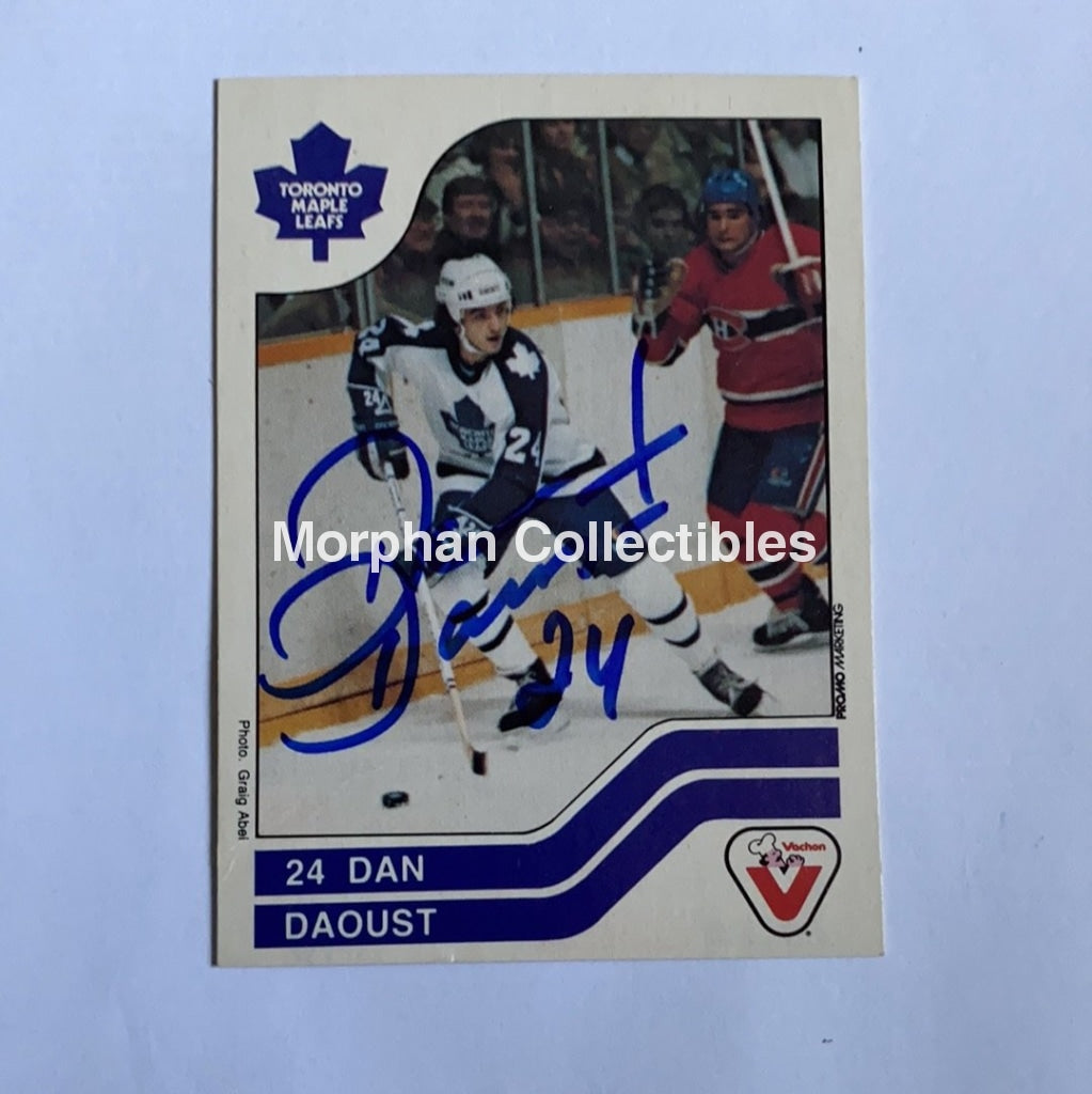 Dan Daoust - Autographed Card Vachon